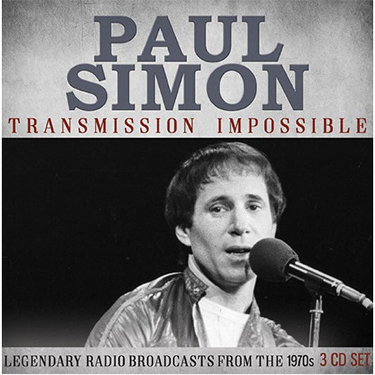 Paul Simon - Transmission Impossible (Radio Broadcasts) - 3CD DIGIPAK - Eat To The Beat