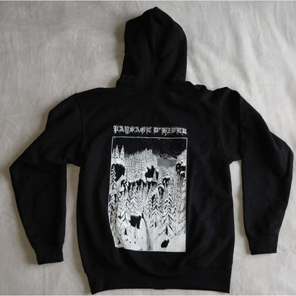 Paysage d'Hiver - Schattengang - Hooded Sweat Shirt Zip - Kunsthall - Image 2