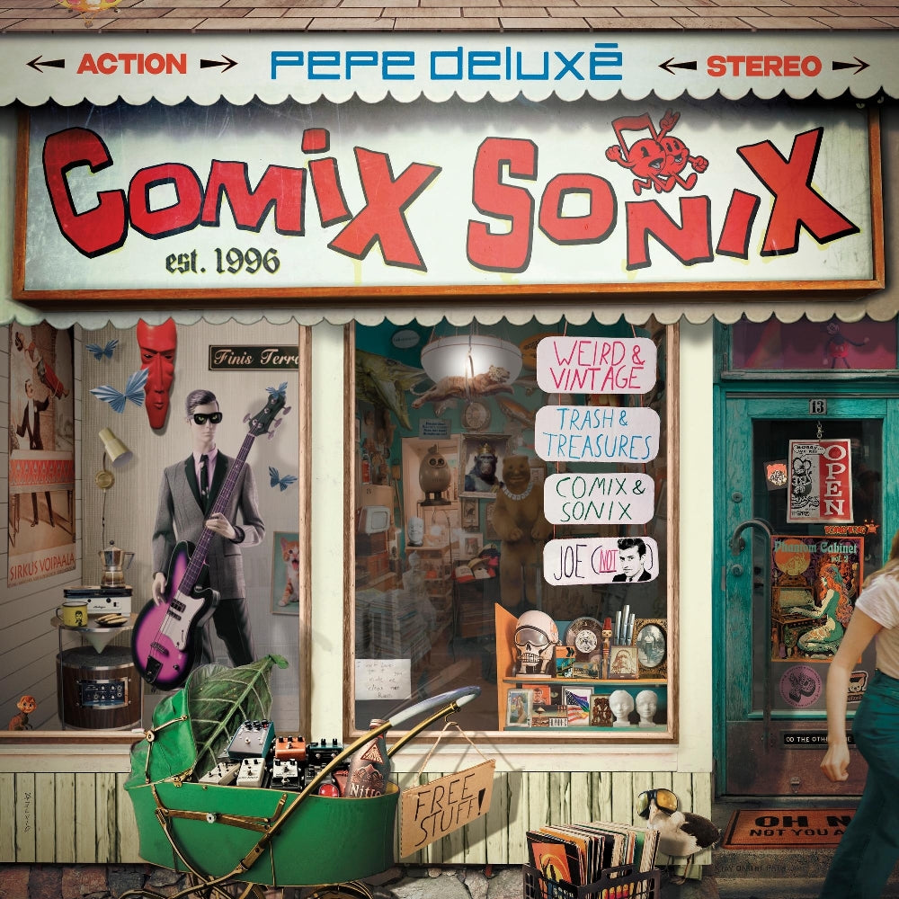 Pepe Deluxe - Comix Sonix - CD DIGIPAK - Catskills Records