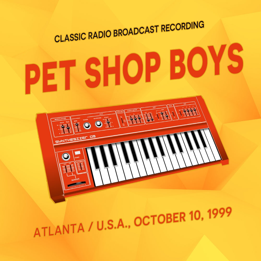 Pet Shop Boys - Atlanta - USA, October 10, 1999 (Classic Radio Brodcast Recordings) - CD DIGIFILE - Laser Media