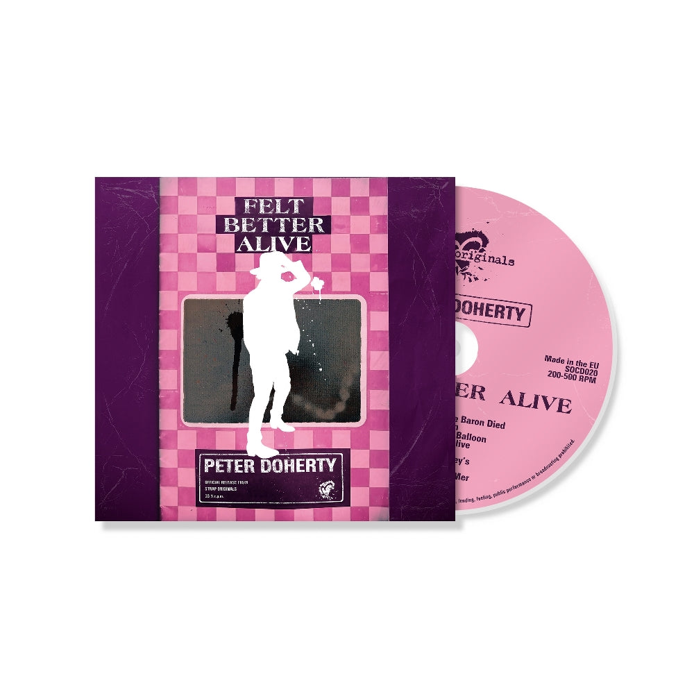 Peter Doherty - Felt Better Alive - CD DIGISLEEVE - Strap Originals