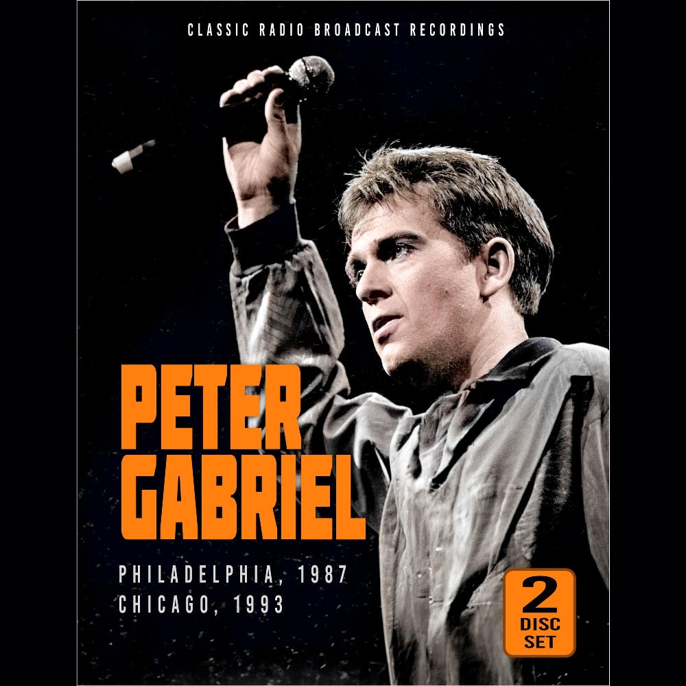 Peter Gabriel - Philadelphia 1987 & Chicago 1993 (Classic Radio Broadcast Recordings) - 2CD DIGIFILE A5 - Laser Media