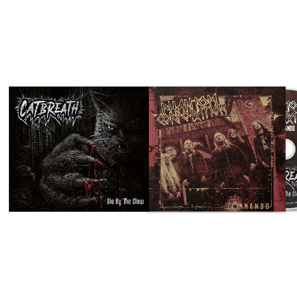Phantom Corporation - Catbreath - Commando / Die By The Claw - CD - Supreme Chaos Records