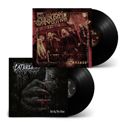 Phantom Corporation - Catbreath - Commando / Die By The Claw - LP - Supreme Chaos Records