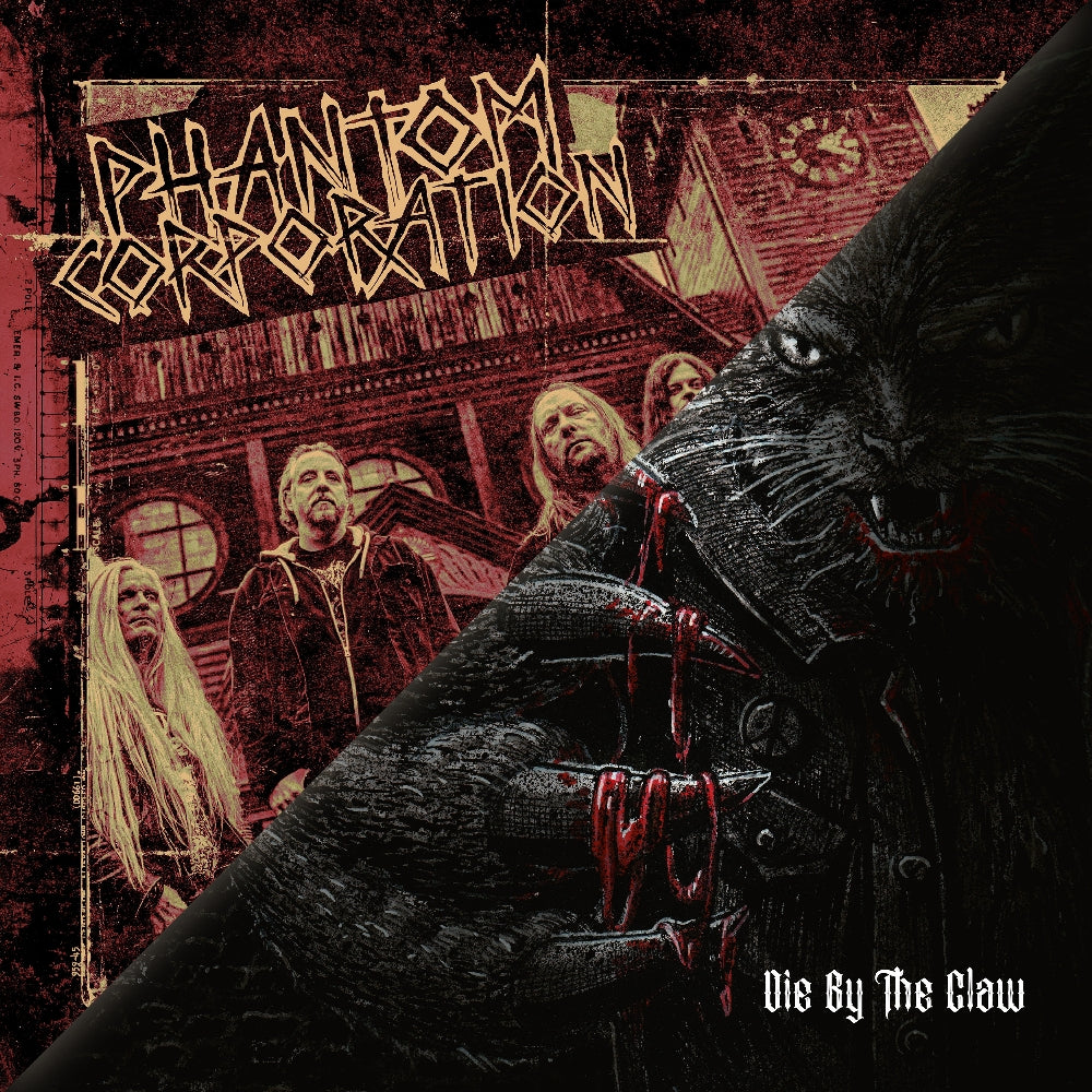 Phantom Corporation - Catbreath - Commando / Die By The Claw - LP - Supreme Chaos Records - Image 2