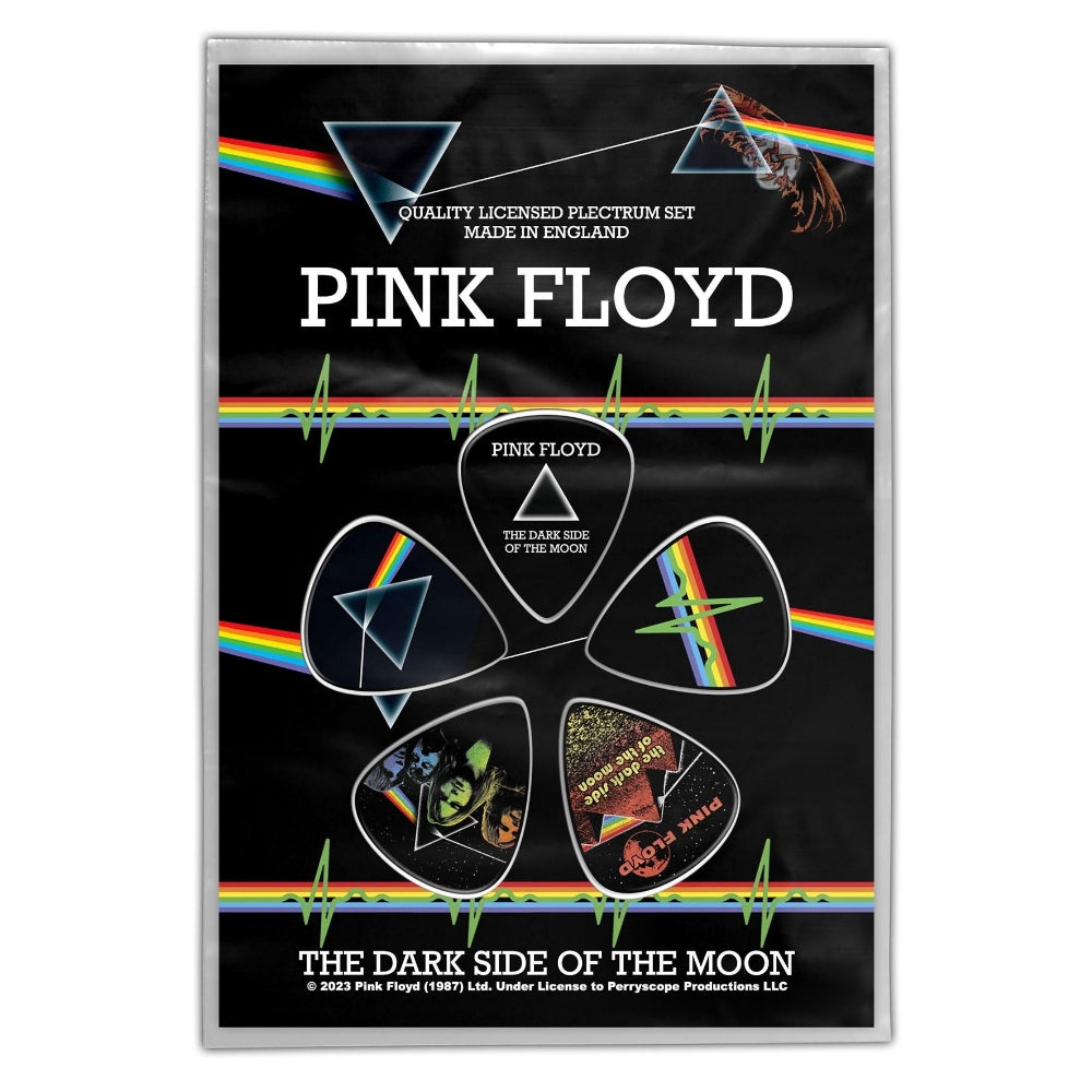 Pink Floyd - Dark Side Of The Moon - Guitar Pick Set - Razamataz