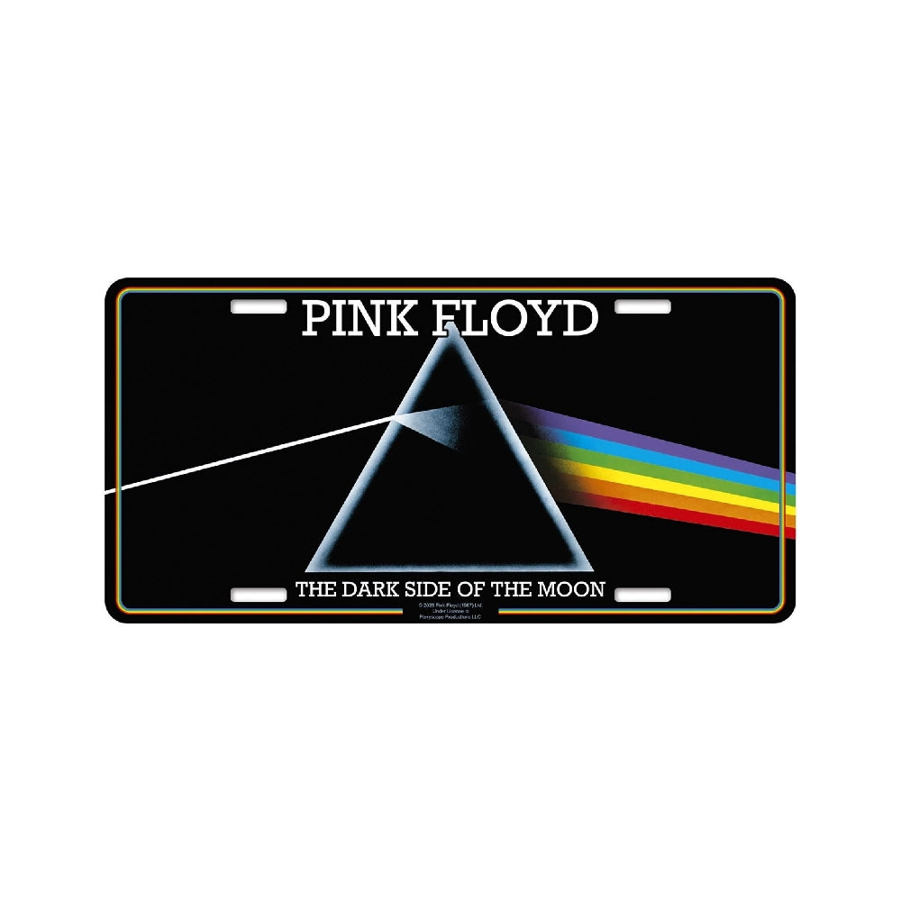 Pink Floyd - Dark Side Of The Moon - License plate - Razamataz