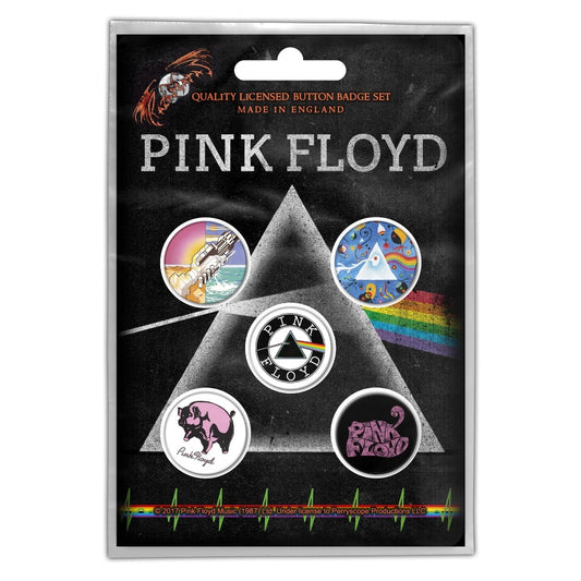 Pink Floyd - Prism - BUTTON BADGE SET - Razamataz