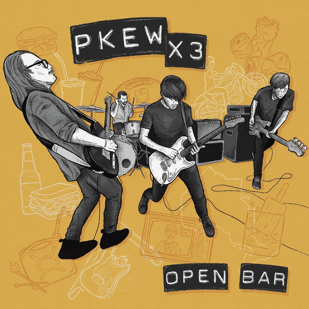 Pkew Pkew Pkew - Open Bar - CD DIGIPAK - Dine Alone Music Inc.