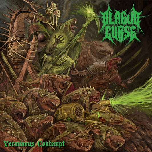 Plague Curse - Verminous Contempt - CD - Adirondack Black Mass