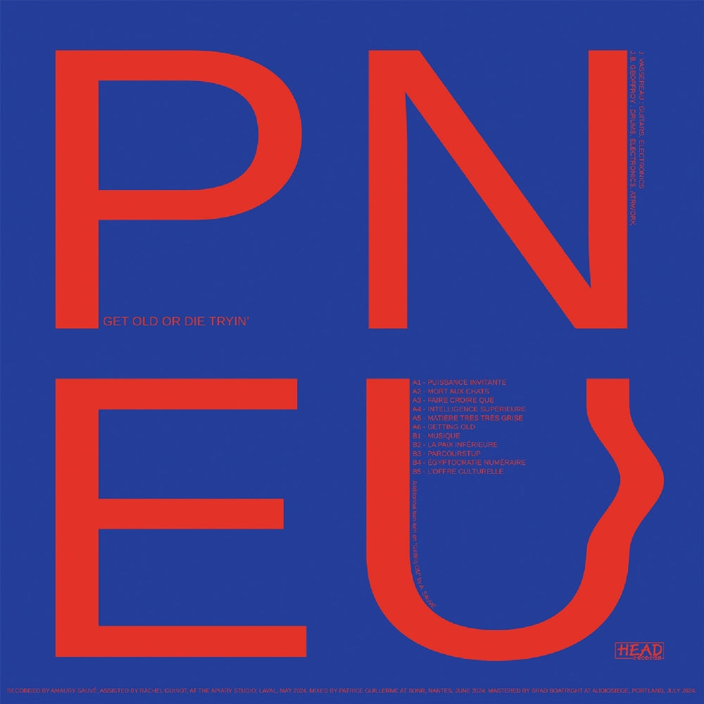 Pneu - Get Old Or Die Tryin - CD DIGIFILE - Head Records