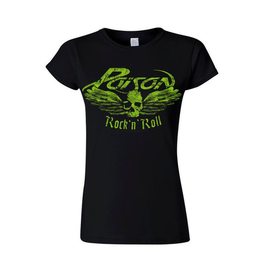 Poison - Flying Skull - T-shirt - PHD