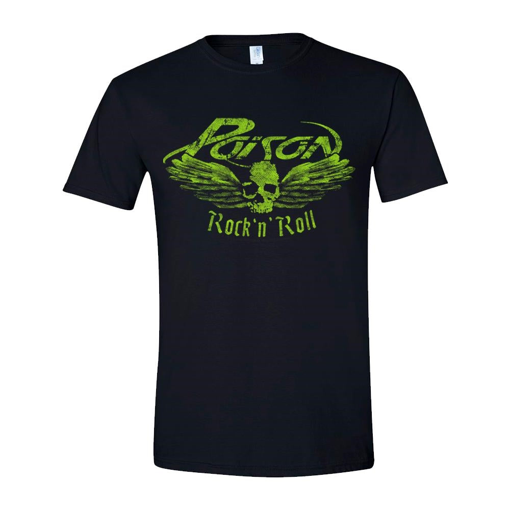 Poison - Flying Skull - T-shirt - PHD