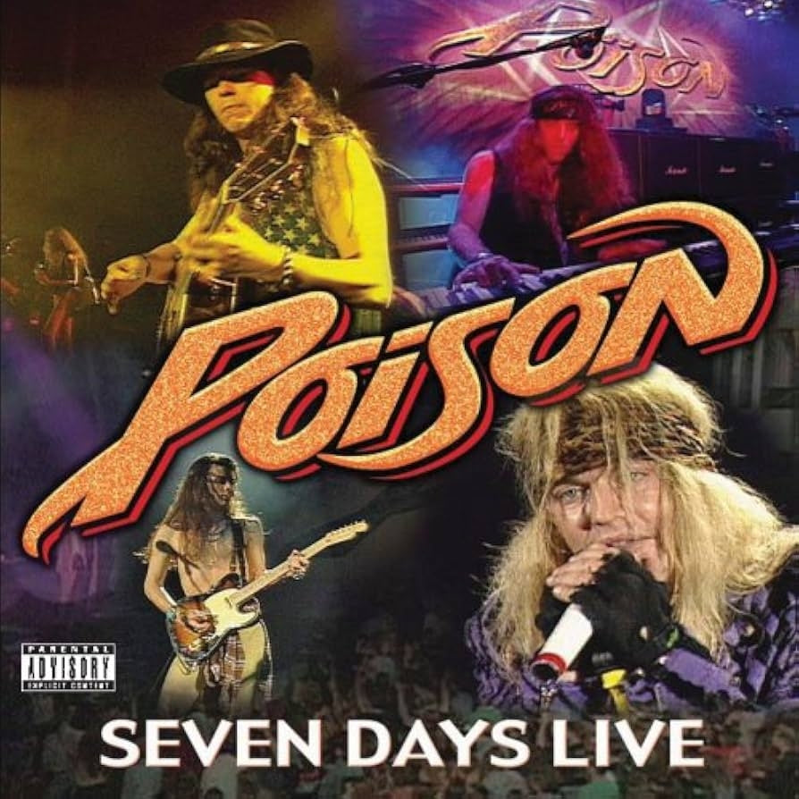 Poison - Seven Days Live - CD DIGIPAK - earMUSIC
