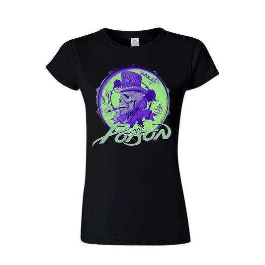 Poison - Smoking Skull - T-shirt - PHD