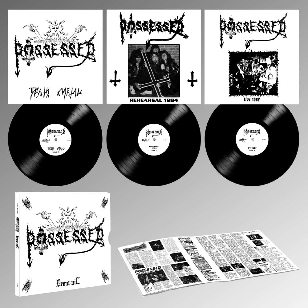 Possessed - Demo-Nic - TRIPLE LP - Floga records