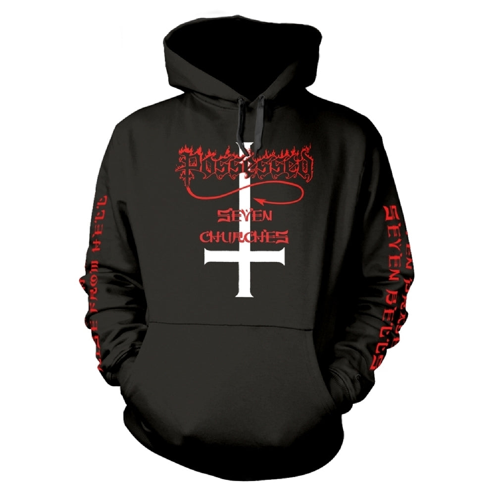 Possessed - Seven Churches - Hooded Sweat Shirt - PHD