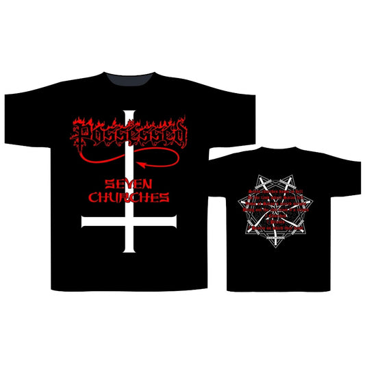Possessed - Seven Churches - T-shirt - Razamataz