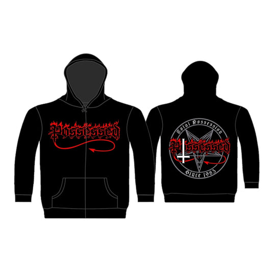 Possessed - Total Possession - Hooded Sweat Shirt Zip - Razamataz