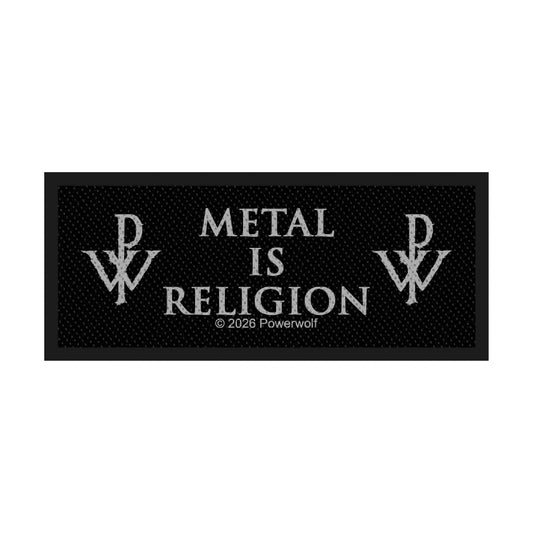 Powerwolf - METAL IS RELIGION - Patch - Razamataz