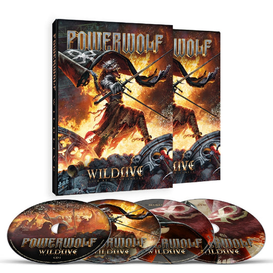 Powerwolf - Wildlive (Live At Olympiahalle) - BLU-RAY + DVD + 2CD - Napalm Records
