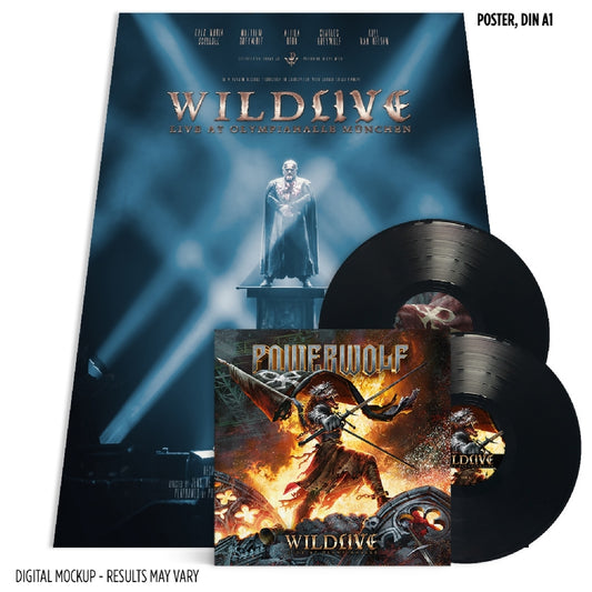 Powerwolf - Wildlive (Live At Olympiahalle) - DOUBLE LP GATEFOLD - Napalm Records