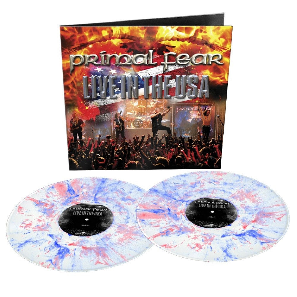 Primal Fear - Live In The USA - DOUBLE LP GATEFOLD COLOURED - Reigning Phoenix Music