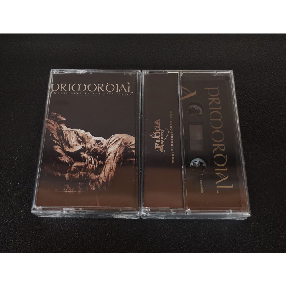 Primordial - Where Greater Men Have Fallen - CASSETTE - Floga records