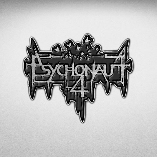 Psychonaut 4 - Logo - METAL PIN - Immortal Frost Productions