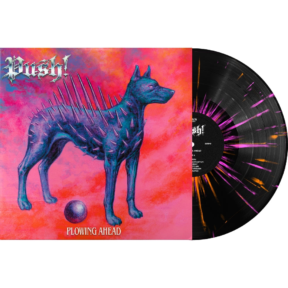 Push! - Plowing Ahead - LP COLOURED - Frozen Records