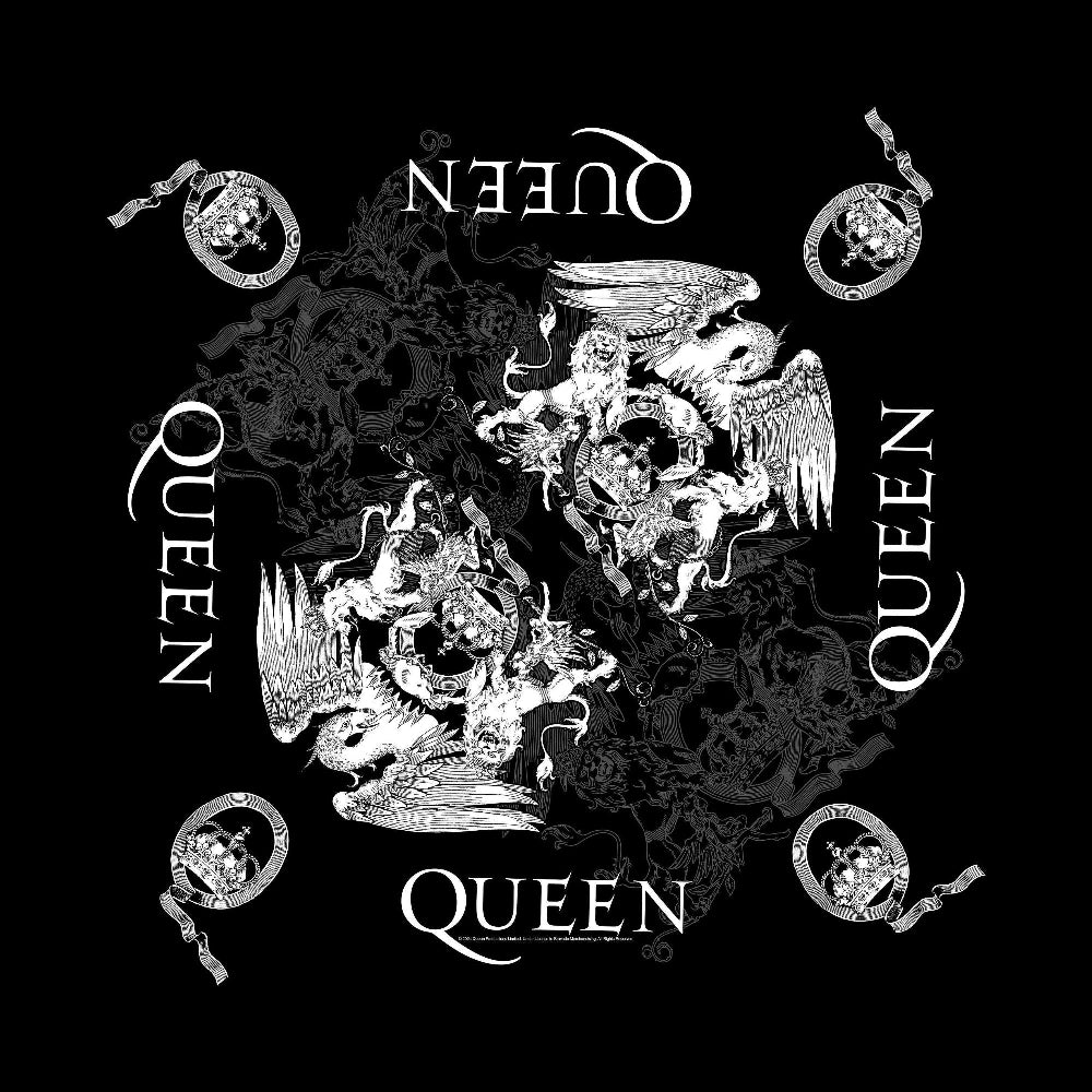 Queen - Crest - Bandana - Razamataz