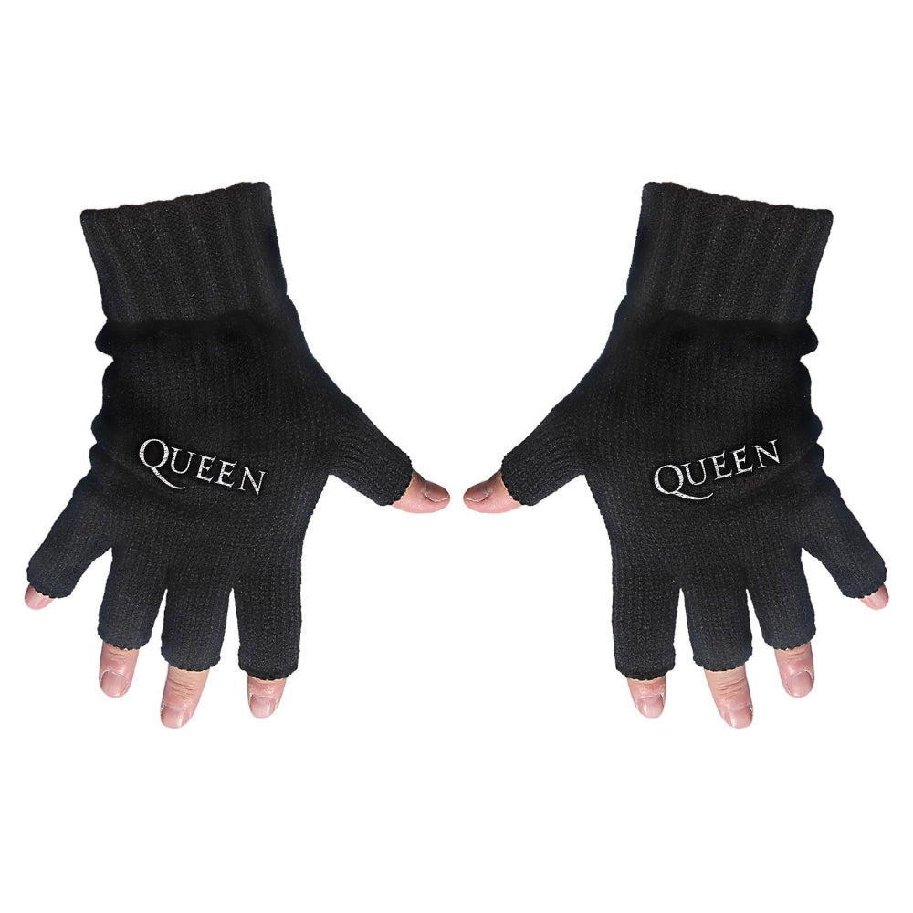 Queen - Logo - FINGERLESS GLOVES - Razamataz