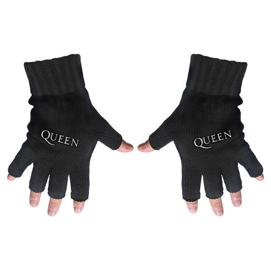 Queen - Logo - FINGERLESS GLOVES - Razamataz