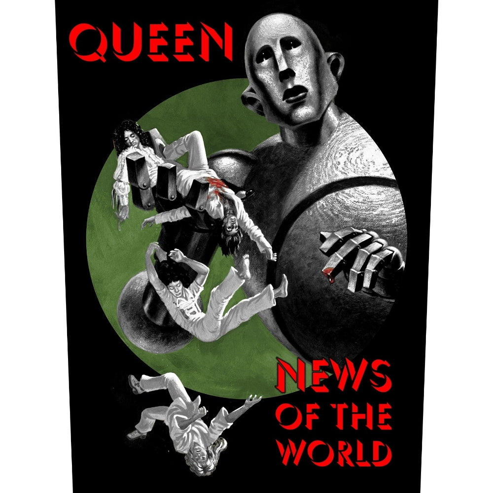 Queen - News Of The World - BACKPATCH - Razamataz