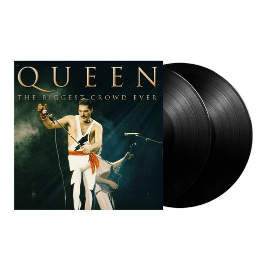 Queen - The Biggest Crowd Ever (Radio Broadcast Recording) - DOUBLE LP - Parachute Recording Company