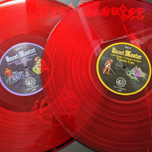 Quest Master - Lost Songs of Distant Realms (Complete Collection) - DOUBLE LP GATEFOLD COLOURED - Out Of Season - Image 2