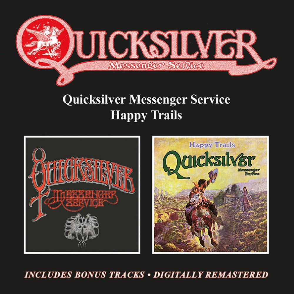 Quicksilver Messenger Service - Quicksilver Messenger Service - Happy Trails - DOUBLE CD - BGO records
