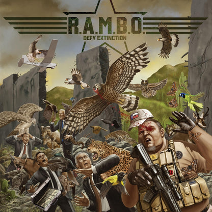 R.A.M.B.O. - Defy Extinction - LP COLOURED - Relapse Records - Image 2