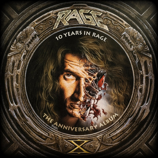 Rage - 10 Years In Rage - DOUBLE CD - Dr Bones Lethal Recordings