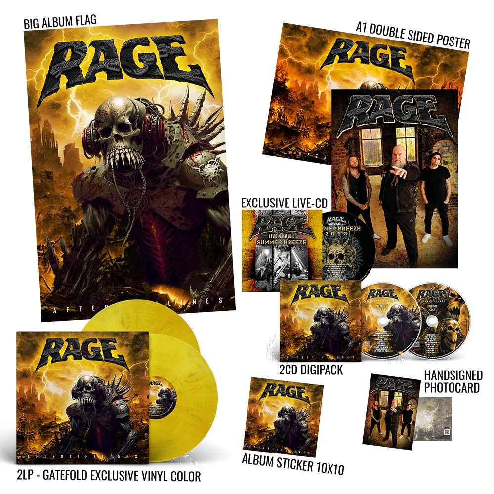 Rage - Afterlifelines - BOX COLLECTOR - Steamhammer