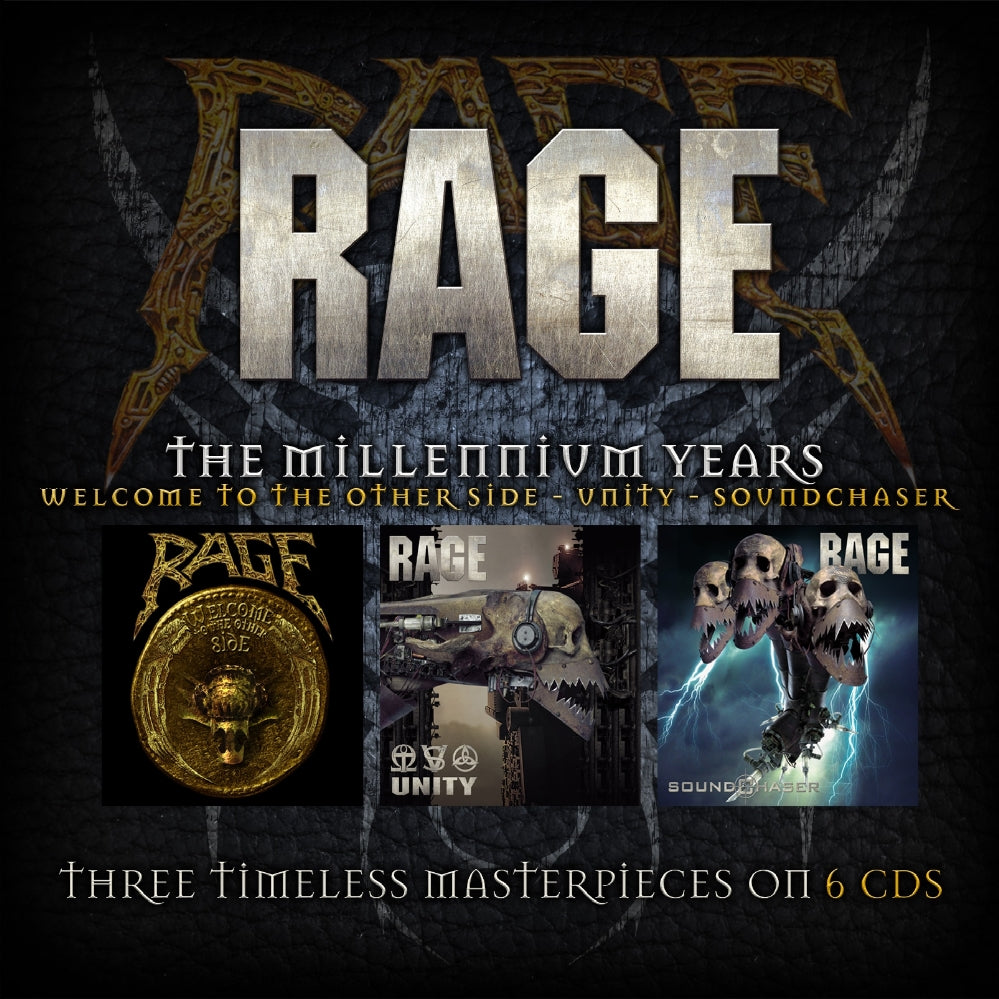Rage - The Millennium Years - 6CD BOX - Dr Bones Lethal Recordings