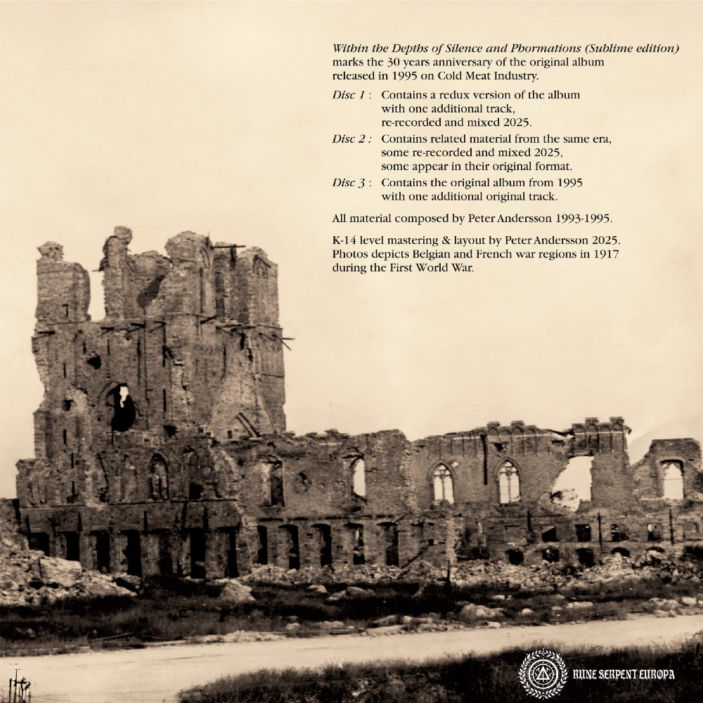 Raison d'Etre - Within The Depths Of Silence And Phormation - 3CD - The Circle Music - Image 2