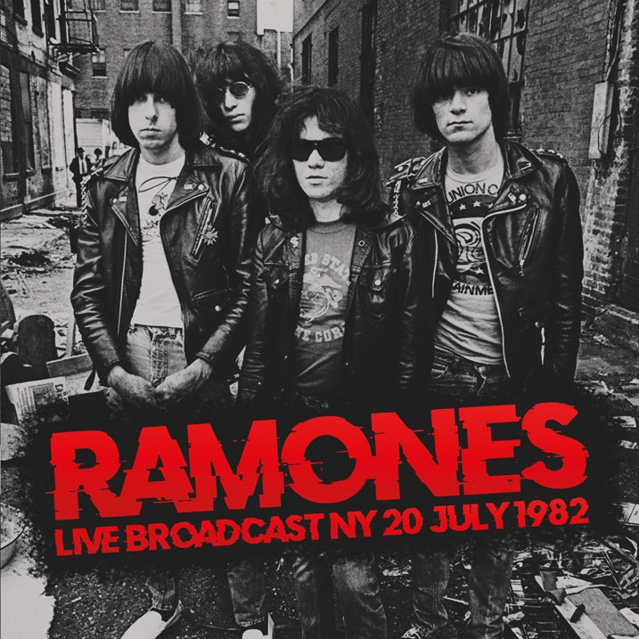 Ramones - Live Broadcast Ny 20 July 1982 - DOUBLE CD - Expensive Woodland Recordings