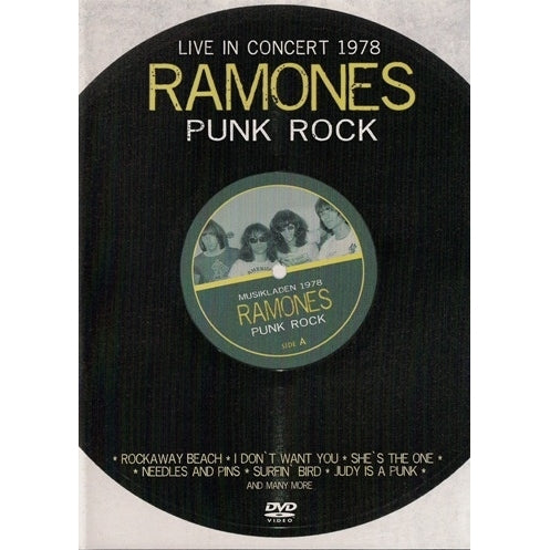 Ramones - Live In Concert 1978 - DVD - Laser Media