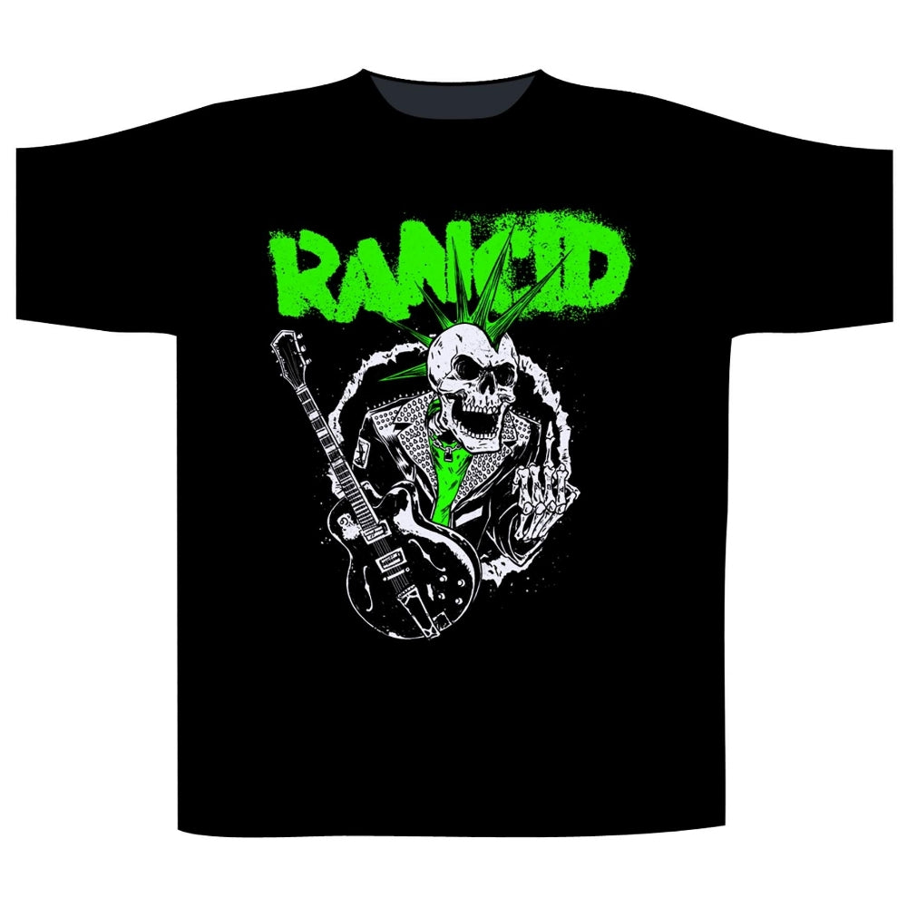 Rancid - Skeleton Guitar - T-shirt - Razamataz