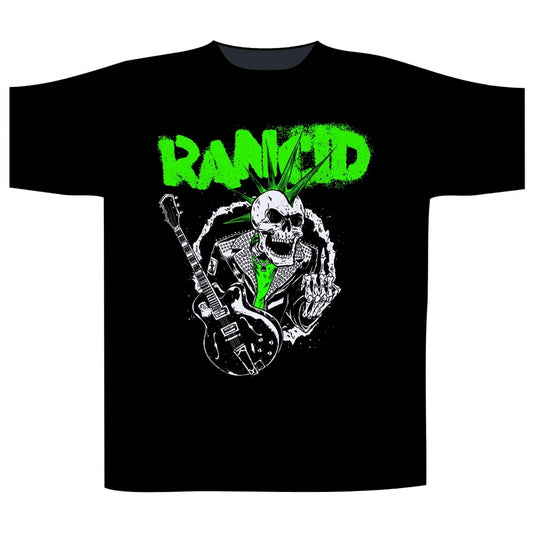 Rancid - Skeleton Guitar - T-shirt - Razamataz