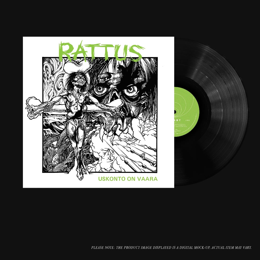 Rattus - Uskonto On Vaara - LP - Svart Records