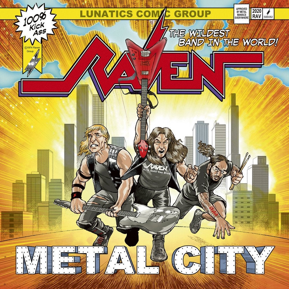 Raven - Metal City - CD DIGIPAK - SPV