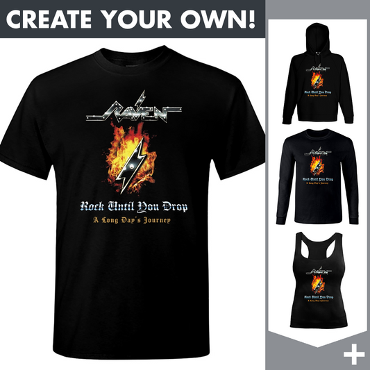 Raven - Rock Until You Drop - Merchandising