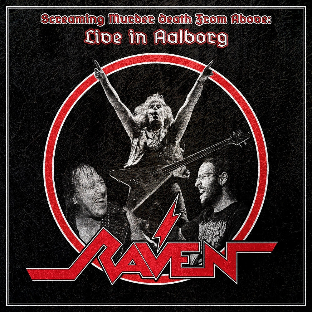 Raven - Screaming Murder Death From Above: Live In Aalborg - DOUBLE LP GATEFOLD COLOURED + CD - SPV